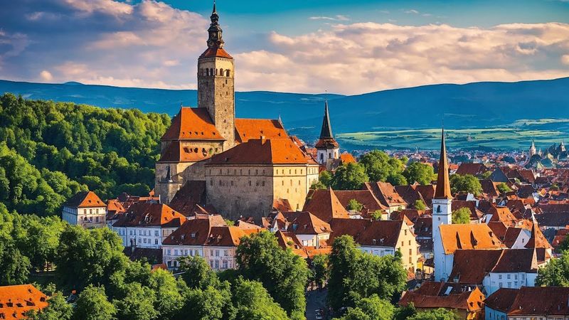 🏰 The Most Beautiful Medieval City in Transylvania! Sibiu Walking Tour!