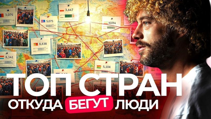 Мигранты. Топ стран, откуда бегут люди | Европа, Филиппины, Венесуэла, Литва и Латвия