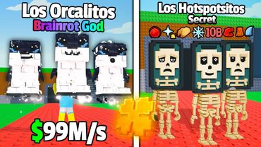 I Got Every New Brainrot With Infinity Luck 😱 Update Steal a Brainrot Funny Moments Memes