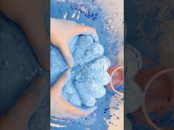 Crumbly and Squeaky #crushingtime #oddlysatisfying #rainbowsoap #relax #crunchycrumbles #satisfying