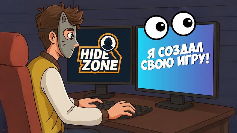 Я СОЗДАЛ СВОЮ ИГРУ! И ПОЗВАЛ ДРУЗЕЙ! HIDEZONE