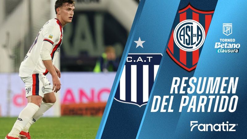 Talleres de Cordoba 1 vs 2 San Lorenzo - Resumen del Partido - #TorneoClausura2025