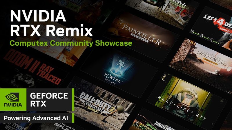 NVIDIA RTX Remix | Computex Community Showcase: Every World is Yours to Remake