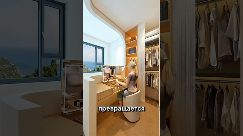 Спальня будущего уже здесь 🔥 #интерьер #спальня #идеидлядома