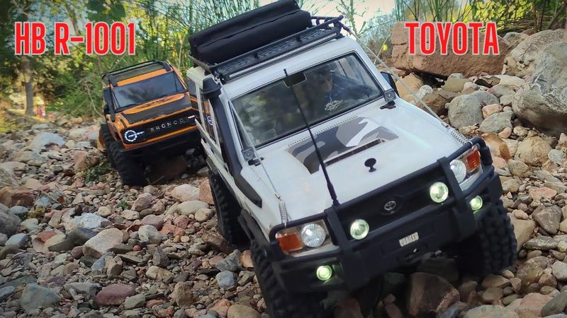 RC CRAWLER TOYOTA LC76 BELUGA HB R1001 SPIDITION OFF-ROAD ADVENTURE 4X4