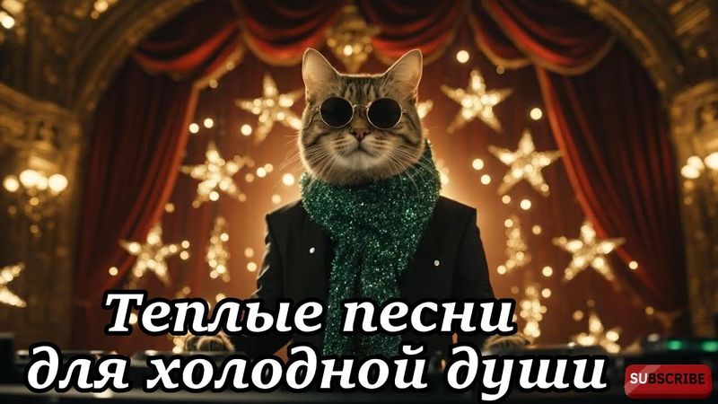 Кот-музыкант и лучшие мелодии любви | Рождественский альбом #chanson #catmusic
