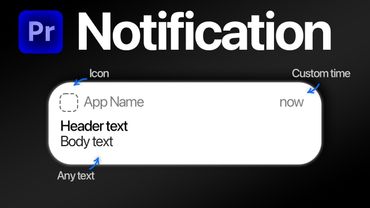 How To Make a iPhone Notification in Premiere Pro
