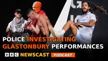 Why are UK police investigating Glastonbury performances? | BBC Newscast