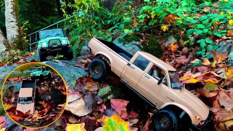Scale RC Toyota & Land Rover rock crawling - RC Off-road