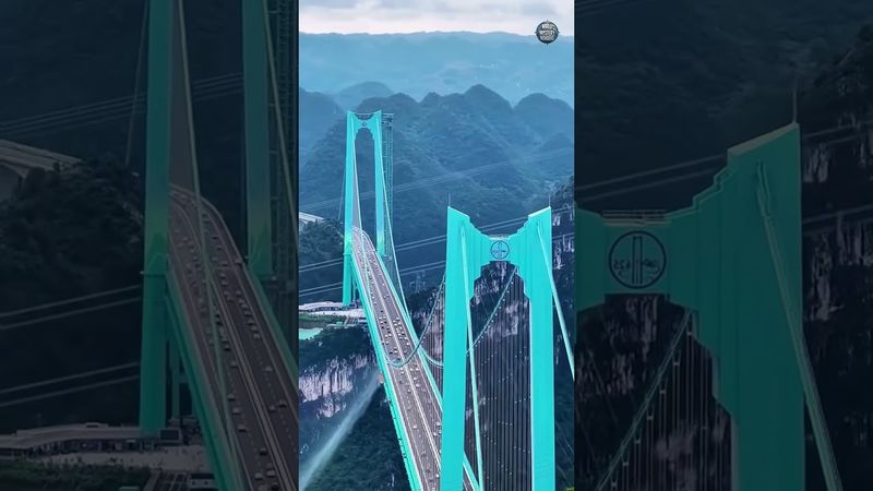 World’s Highest Bridge Opens | Huajiang Grand Canyon Bridge