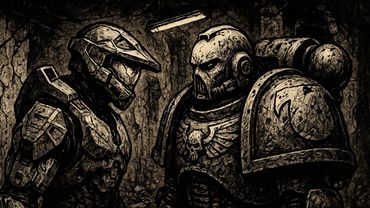 Что было бы, если бы Мастер Чиф попал в Warhammer 40K?