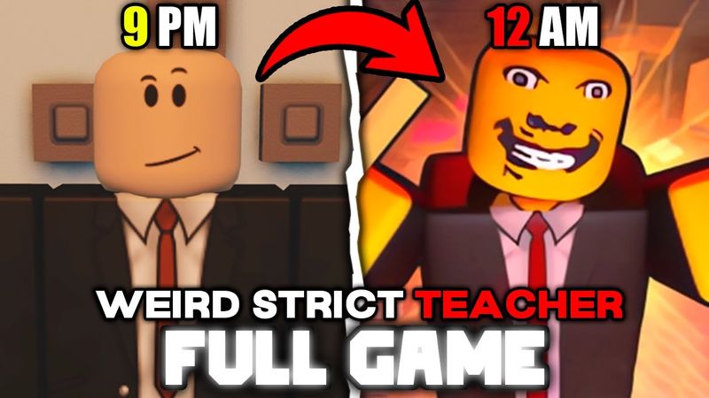 Weird Strict Teacher - [Remake] - (Full Walkthrough) - Roblox