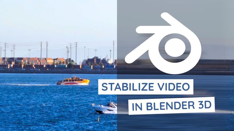 Stabilize Video In Blender