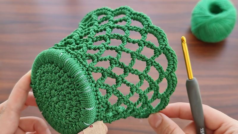 SUPERB BEAUTIFUL 😉 MUY BONİTO Super easy Very useful crochet decorative basket making.