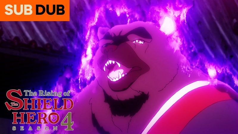 Naofumi Fights a Bear | The Rising of the Shield Hero Season 4