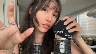 ASMR ☆ GIVING YOU TINGLES (teeth tapping, mic triggers, nails + more)