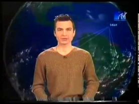 MTV Россия. NewsБЛОК. Intro и outro. Заставка "News БЛОК". Александр Анатольевич. 1998