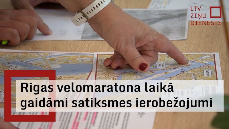 Nedēļas nogalē Rīgas velomaratona laikā būs būtiski satiksmes ierobežojumi