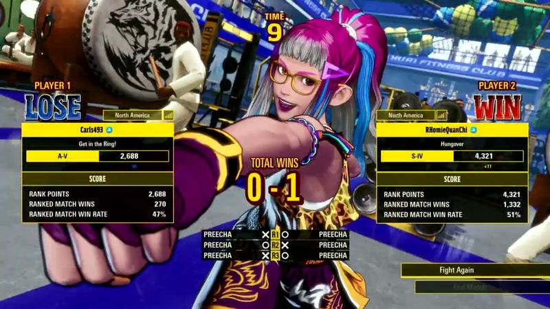 Fatal Fury: COTW: Match #253 (Ranked): Carls493 (P1 Preecha) Vs. RHomieQuanChi (P2 Preecha)