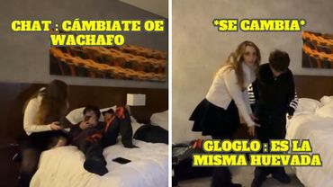 EL CHAT HACE QUE GLOGLO SE CAMBIE + HACEN EL AG AG AG AG