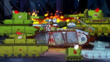 Все серии Истории Монстров-Огнемёт - Мультики про танки