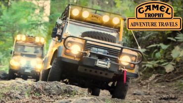 Reminiscence of great Land Rover trucks - Camel Trophy RC off-roading
