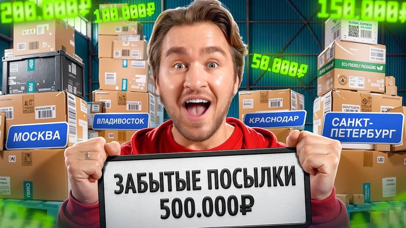 ЗАБЫТЫЕ ПОСЫЛКИ со ВСЕХ ГОРОДОВ на 500.000 РУБЛЕЙ!