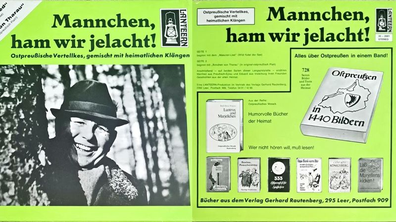 Ostpreußische Vertellkes: Mannchen, ham wir jelacht! (Manfred aus Eylau & Eduard aus Insterburg)