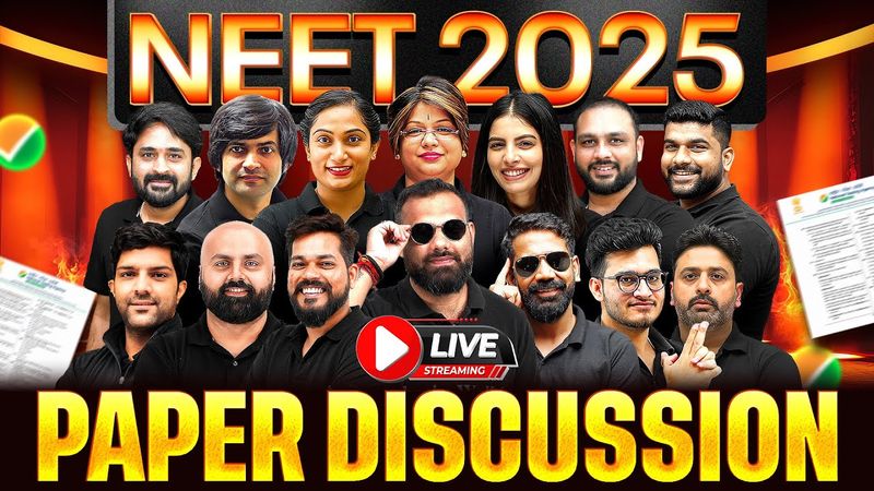 NEET 2025 -  LIVE PAPER DISCUSSION🔥