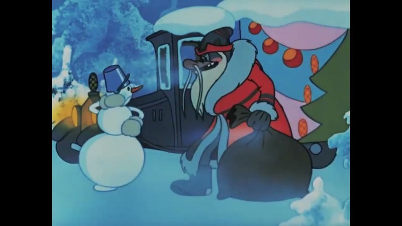 Дед Мороз и серый волк Ded Moroz i Seryy Volk🐱 Смешные мультфильмы для детей 🎬