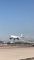 new arrival into phoenix! china airlines from taipei!  #phoenix #airb...