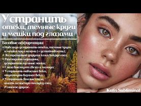 ☀| Устранить отеки, темные круги и мешки под глазами | Мощный саблиминал | Аффирмации | Subliminal