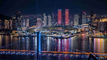 Dalian City 8K Aerial View, China - Dji Inspire 3