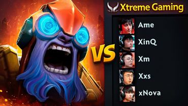 ТОП 1 ТИНКЕР ПОПАЛСЯ ПРОТИВ ПОЛНОГО СОСТАВА XTREME GAMING