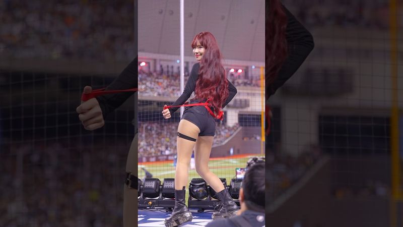 「跳舞還得是多慧🤩」2025.08.30 味全龍 味全龍啦啦隊 李多慧 ledahye 이다혜 치어리더 치어리딩 中場表演 個人solo