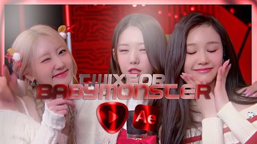 TWIXTOR CLIPS 4K BABYMONSTER - 'Christmas Without You' COVER (SPECIAL PRESENT)