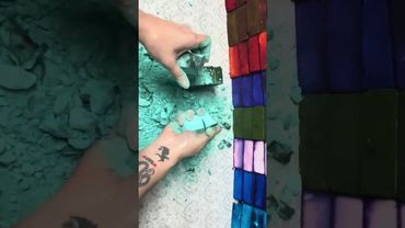100 Colorful Dyed Blocks