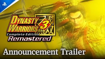 Dynasty Warriors 3: Complete Edition Remastered - Announcement Trailer | PS5 Games