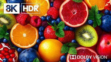 Tropical Paradise Fruits in 8K HDR | Dolby Vision™