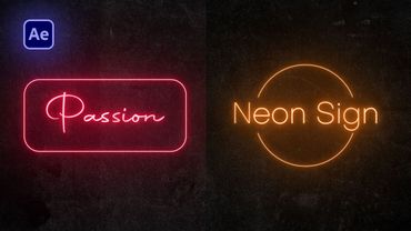 Fastest Way to Create Great Neon Effects in After Effects by Dope Motions