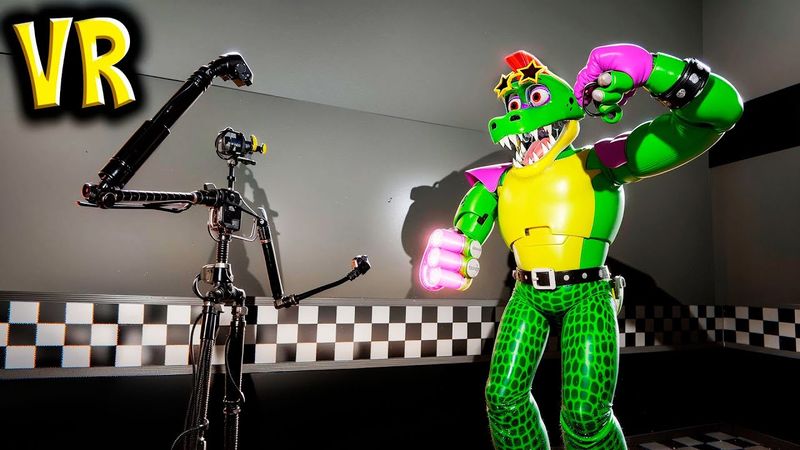 Animatroniks erschrecken Wächter in Bonelab FNAF COOP Giga Monty gegen Mimic Bonelab