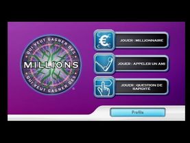 [Wii] Introduction du jeu "Qui Veut Gagner des Millions : 2ème Edition" de Ubisoft (2008)