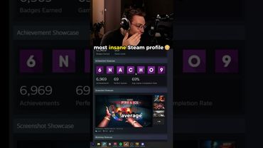 he spent YEARS creating this Steam profile 😳