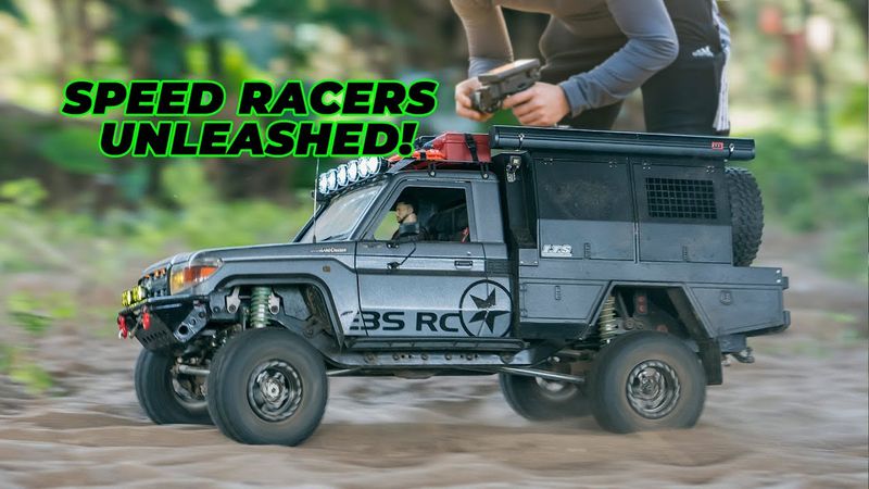 RC Crawler: Speed Racers Unleashed! Killerbody Lc70 Canopy 1/10 Scale RC Car @e3s-rc