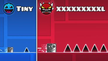 Самые КОРОТКИЕ vs ДЛИННЫЕ УРОВНИ в Geometry Dash
