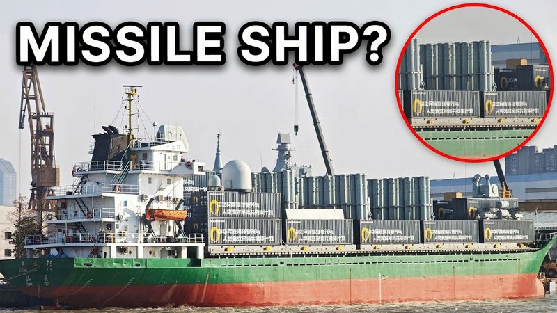 Os navios porta-contentores chineses carregados de mísseis são um problema.