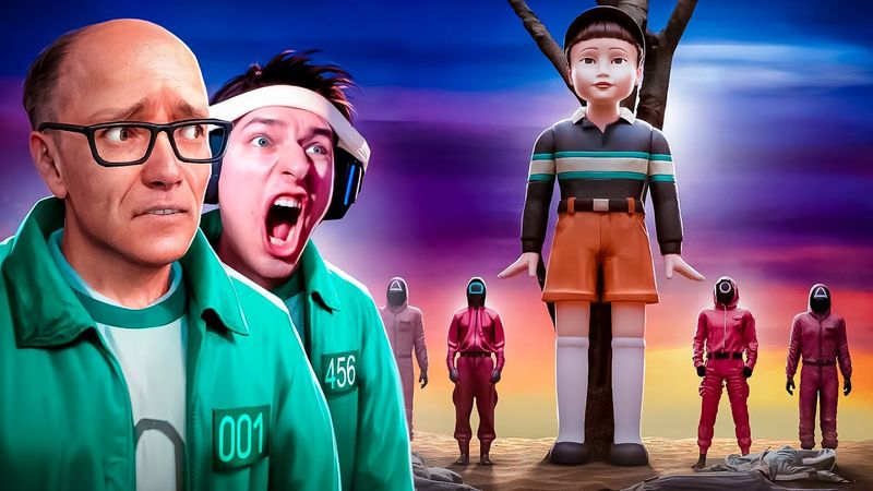 МЫ ПРОШЛИ НОВУЮ ИГРУ В КАЛЬМАРА в VR! АНАТОХИЧ и ДРЫНДА в Garry’s Mod