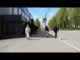 4K UHD Прогулка по Ижевску, Россия