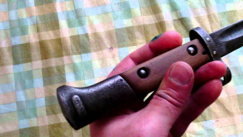 Штык нож к винтовке маузер -чех