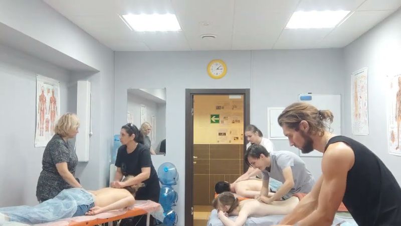 1. Основные массажные приемы.